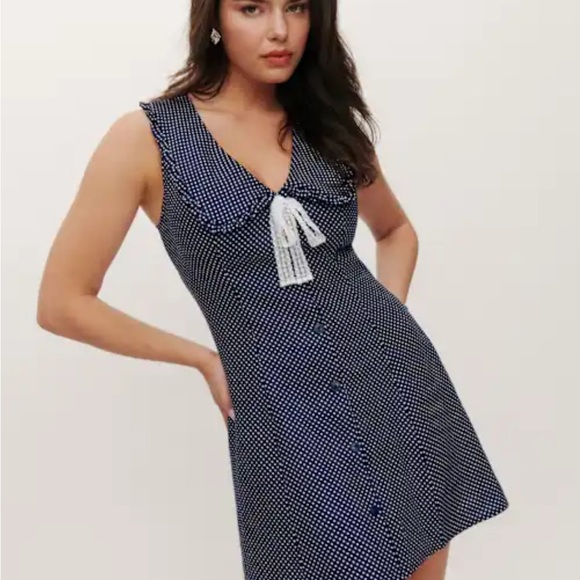 Reformation Linen Soraya Dress - Picture 1 of 4